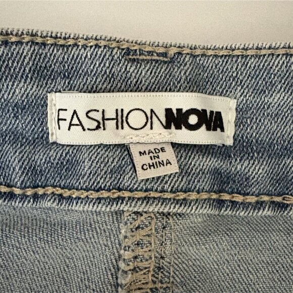 Women's Slit Front Denim Maxi Skirt Size 1X Blue Light Wash Preppy Trendy - Picture 3 of 8